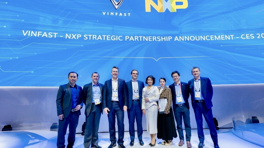 Vinfast và NXP hợp tác phát triển xe điện thông minh